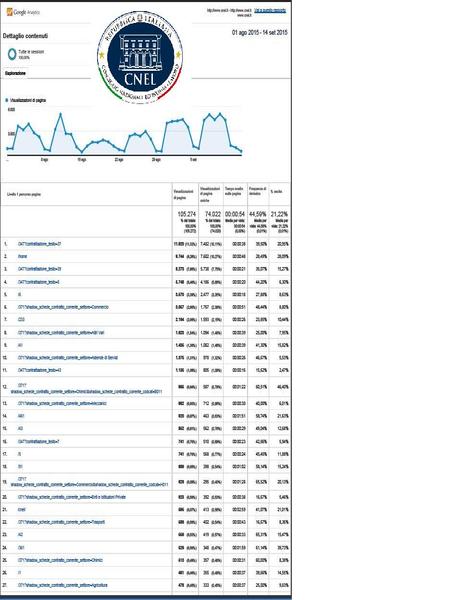 statistiche web
